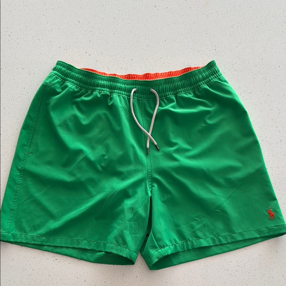 Polo by Ralph Lauren Green Swim Shorts